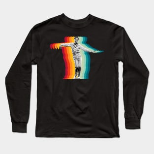 David Byrne Classic Rainbow Long Sleeve T-Shirt